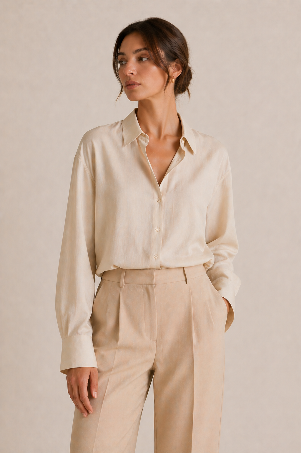 Блузка хлопковая Modal